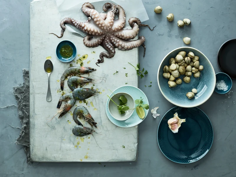 Rosenthal Junto Aquamarine Teller flach 27 cm