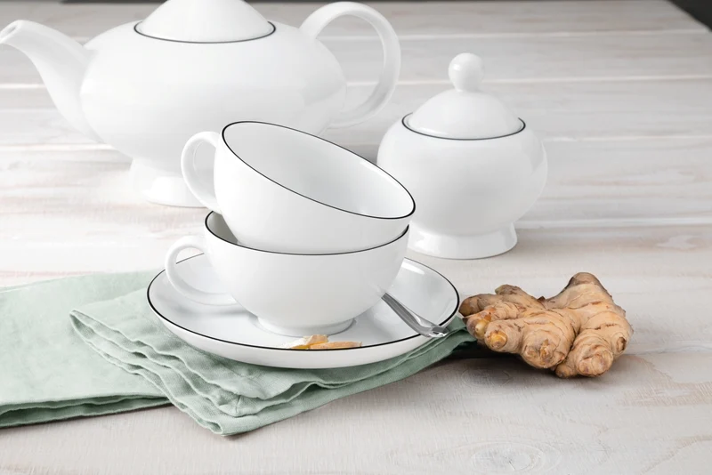 Seltmann Weiden Lido Black Line Kombi-Untertasse 14,5 cm