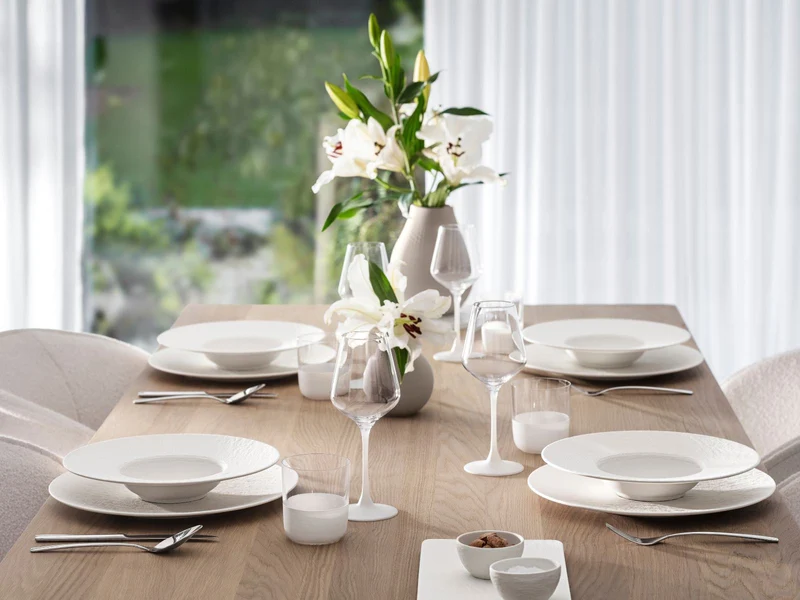 Villeroy & Boch Manufacture Rock blanc Schale flach 24 cm