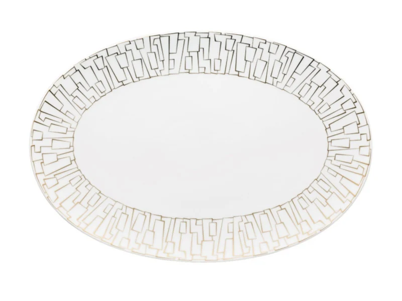 Rosenthal TAC Gropius Skin Gold Platte 25 cm