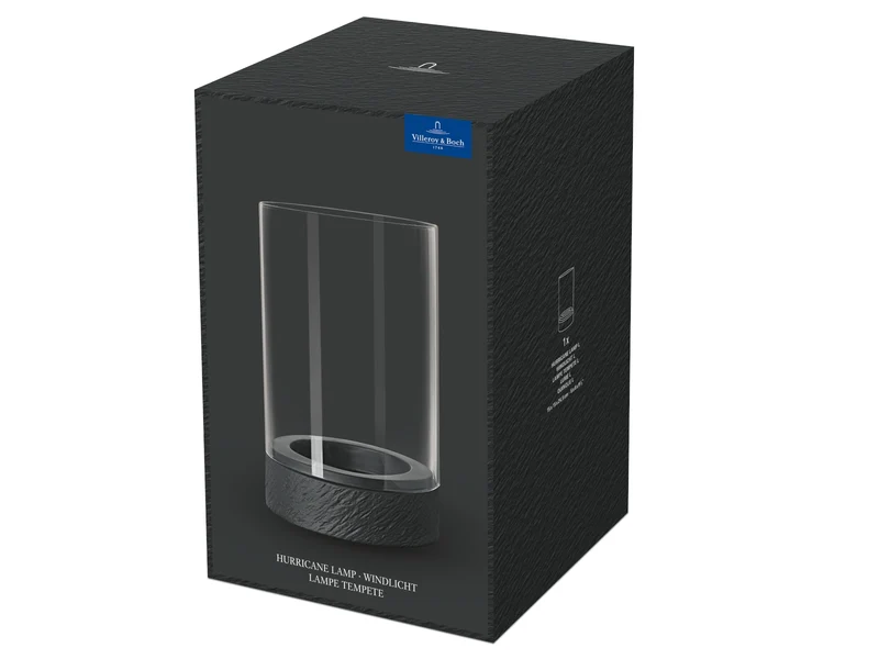 Villeroy & Boch Manufacture Rock Home Windlicht L 26,9 cm