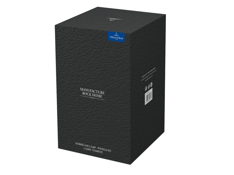 Villeroy & Boch Manufacture Rock Home Windlicht L 26,9 cm