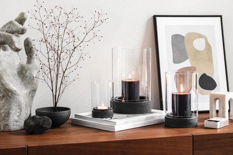 Villeroy & Boch Manufacture Rock Home Windlicht L 26,9 cm