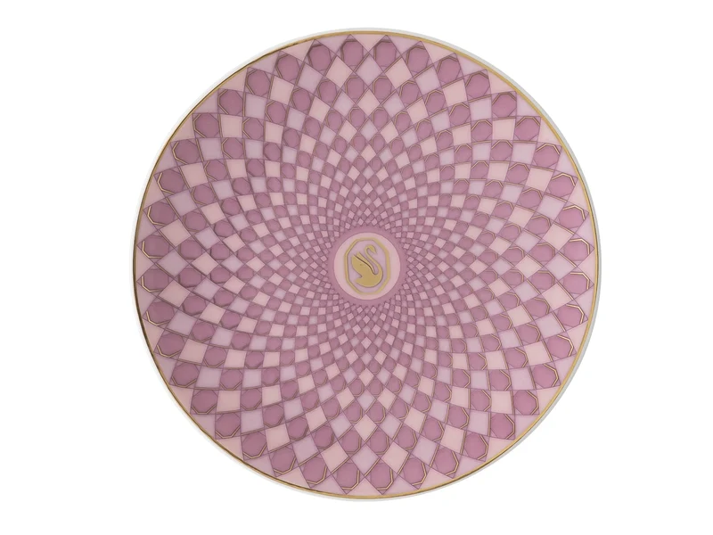 SwarosvkiXRosenthal Signum Rose Teller flach 10 cm