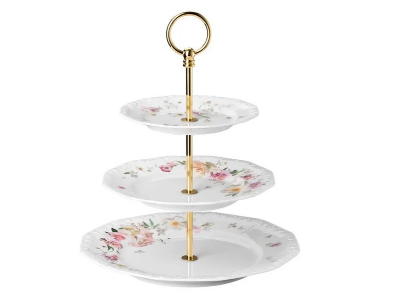 Rosenthal Maria Pink Rose Etagere