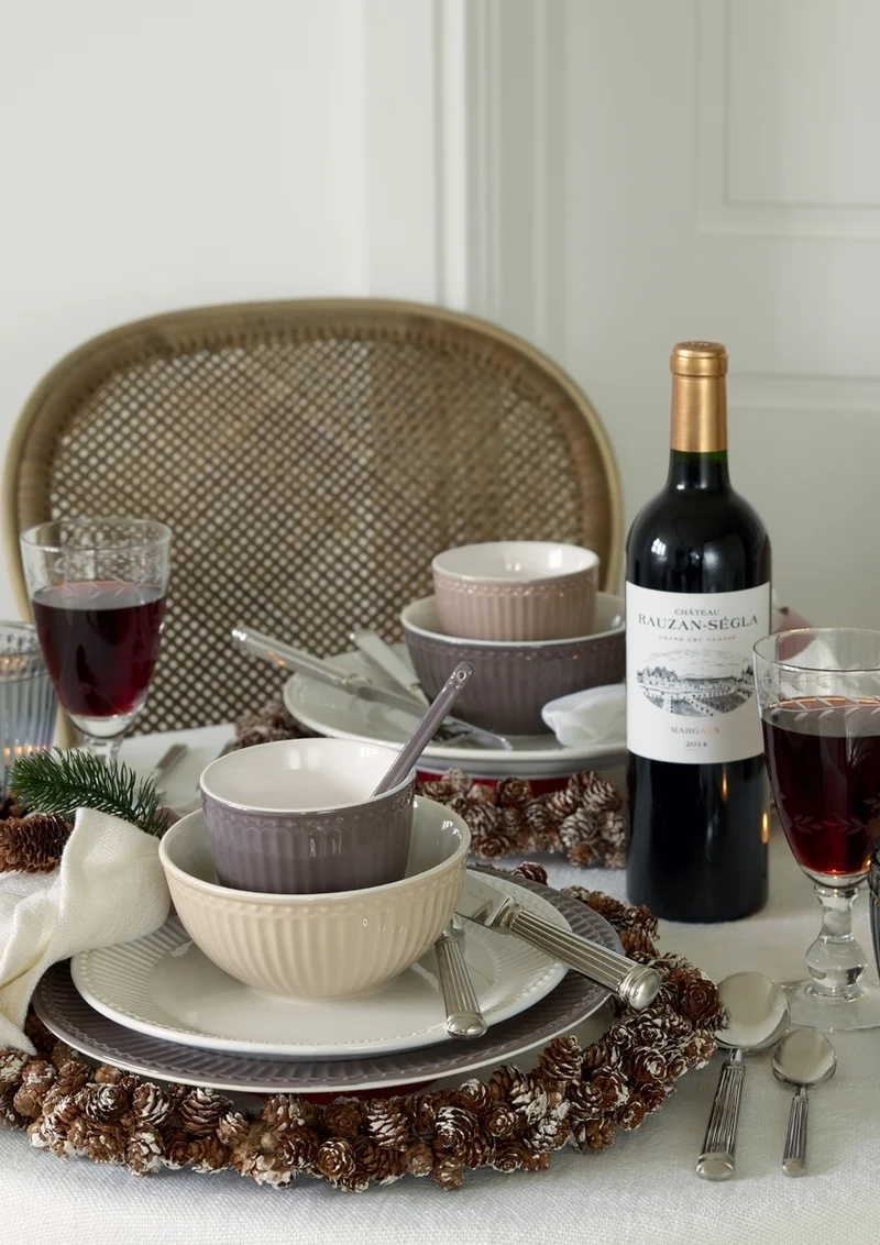 Greengate Alice Frühstücksteller hazelnut brown 23 cm
