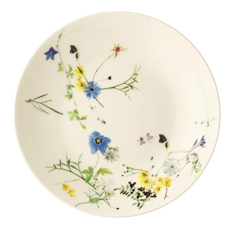 Rosenthal Brillance Fleurs des Alpes Suppenteller 21 cm