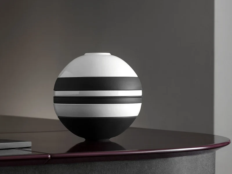 Villeroy & Boch Iconic La Boule schwarz & weiss Ø 24 cm