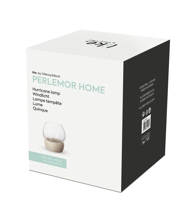 like. by Villeroy & Boch Perlemor Home Windlicht 16 cm