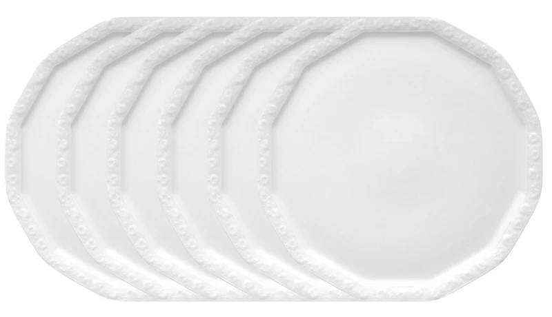 Rosenthal Maria Weiss Pizzateller 32 cm Set6