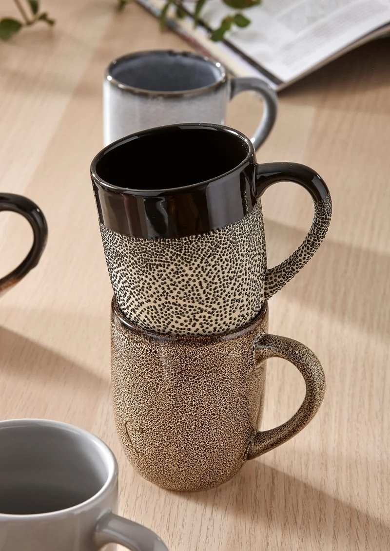 ladelle CAFE Becher mit Henkel weißer Sand 0,3 l