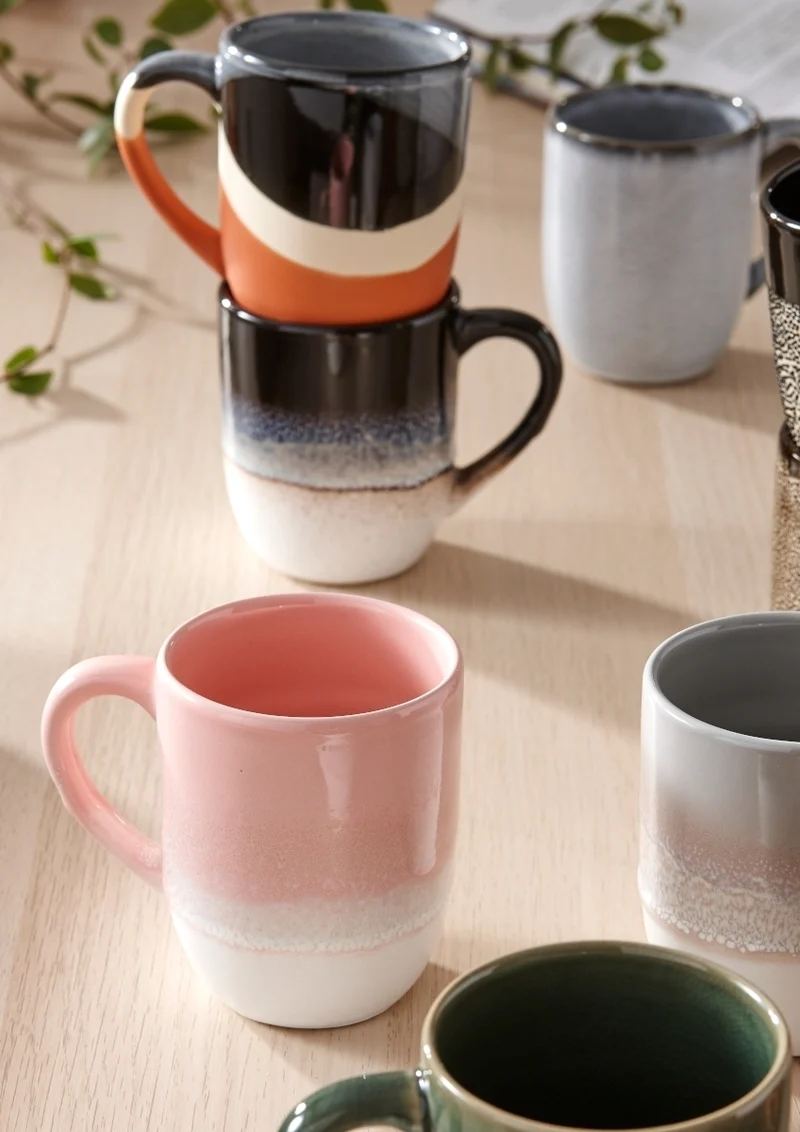 ladelle CAFE Becher mit Henkel weißer Sand 0,3 l