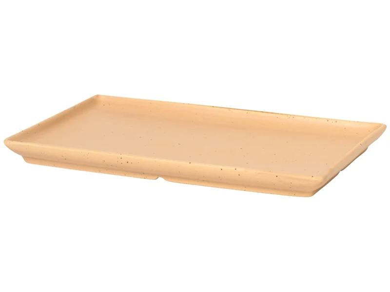 Broste Copenhagen Eli Mat Light Camel Teller 20 x 12 cm