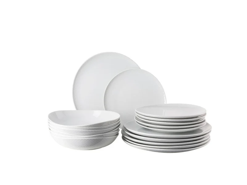 Rosenthal Junto Weiss Teller-Set 18tlg.