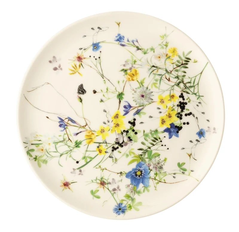 Rosenthal Brillance Fleurs des Alpes Brotteller 18 cm