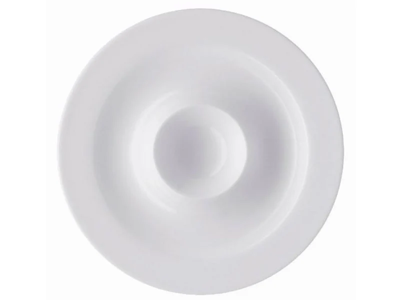 Rosenthal Jade Weiss Eierbecher mit Ablage 13 cm