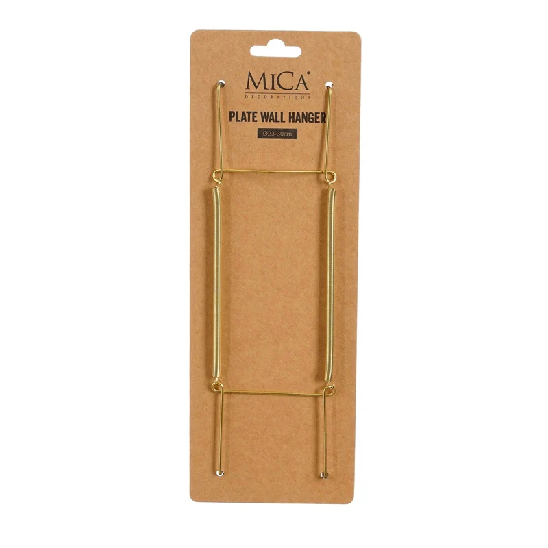 Teller-Anhänger gold - l19xb7,5xh1,5cm