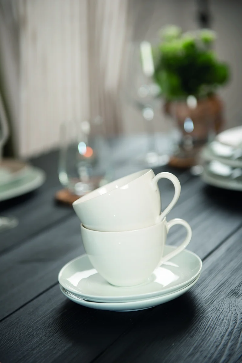 vivo V & B Group Basic White Kaffeeuntertasse 14 cm