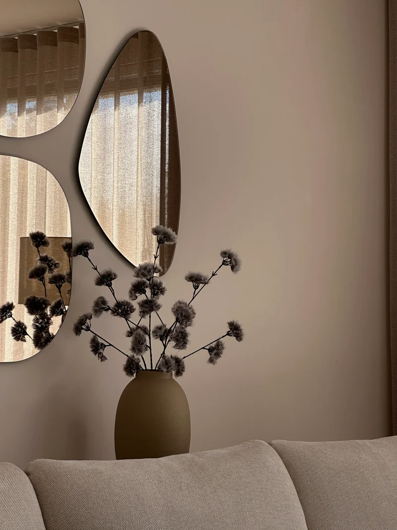 Mini-Löwenzahn-Spray, beflockt, 81 cm