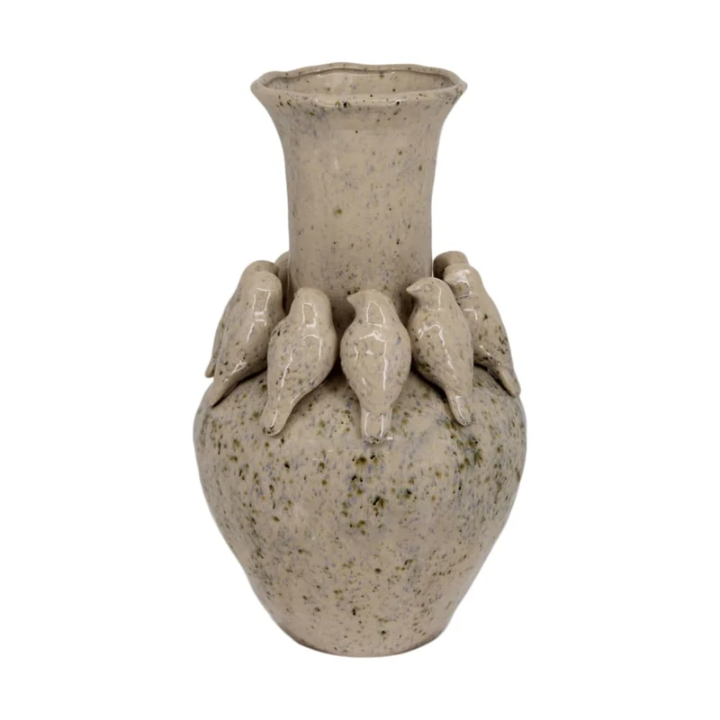 Keramikvase 22x22x41cm, verschiedene Farben