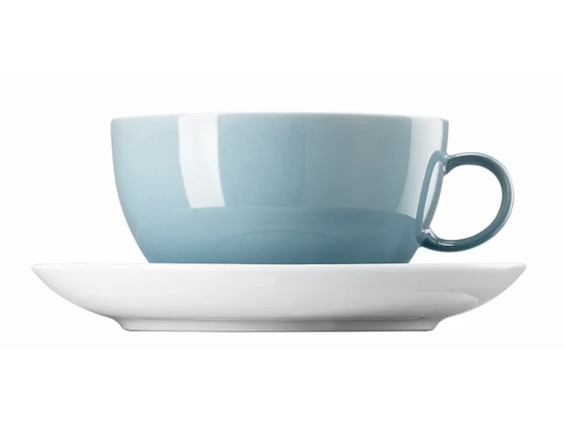 Thomas Sunny Day Soft Blue Cappuccinotasse 2tlg