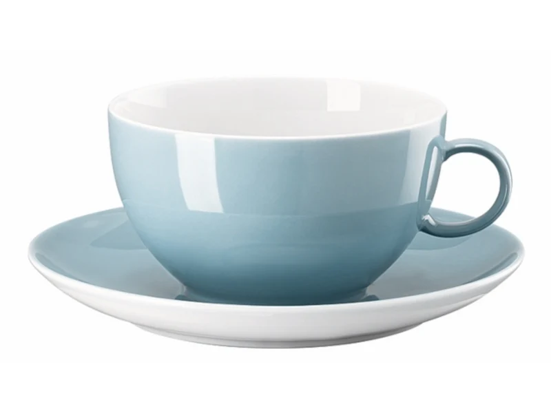 Thomas Sunny Day Soft Blue Cappuccinotasse 2tlg