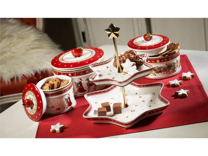 Villeroy & Boch Winter Bakery Delight Gebäckdose gross 13 x 17 cm