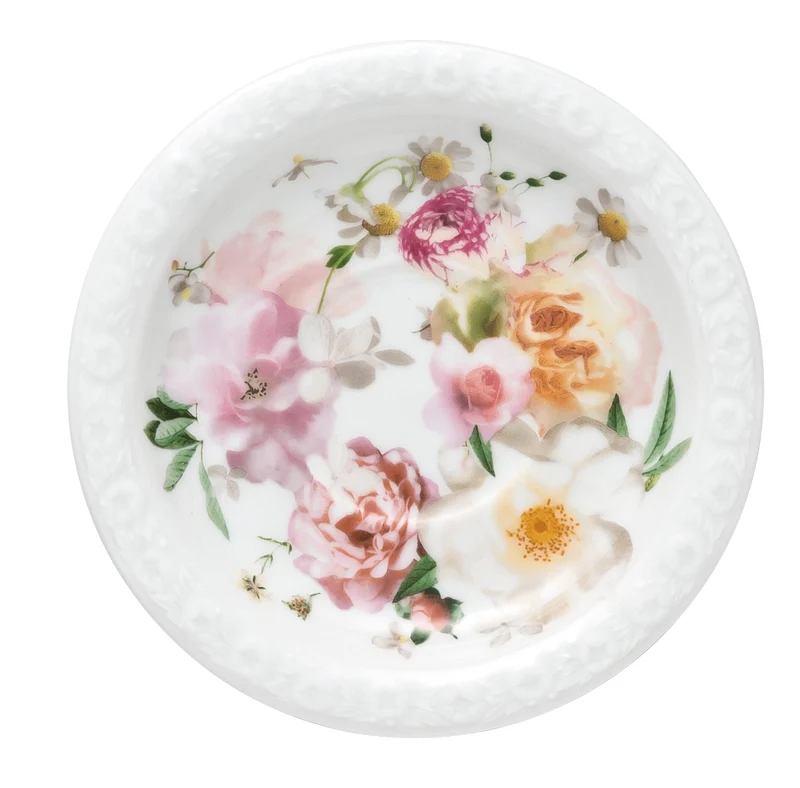 Rosenthal Maria Pink Rose Espr/Mokka-Untertasse 12 cm
