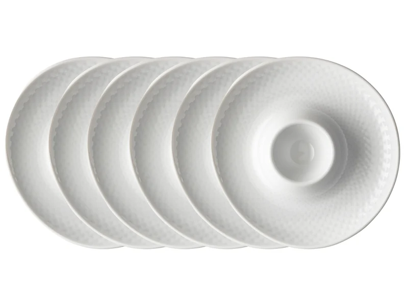 Rosenthal Junto weiss Eierbecher mit Ablage 13 cm Set6