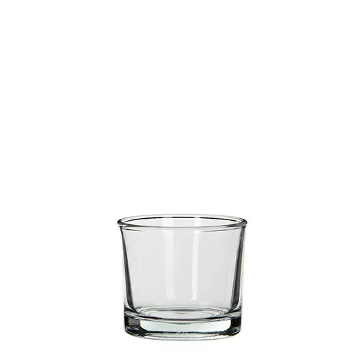 Kenny Topf aus Glas - H8 x D9 cm
