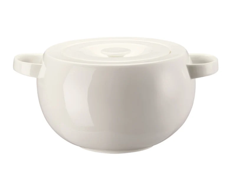 Rosenthal Brillance Weiss Schüssel mit Deckel 3 l