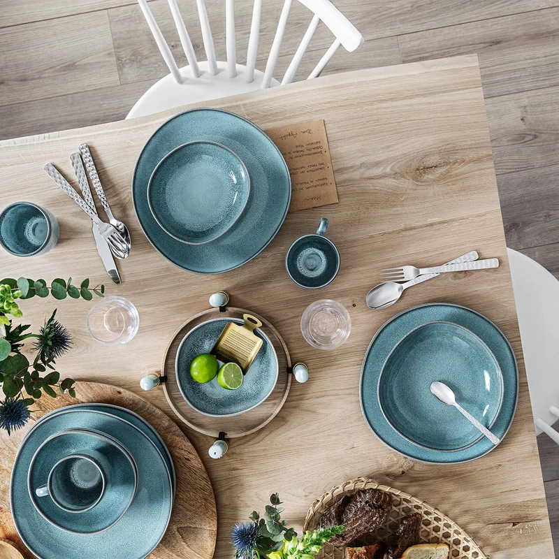 like. by Villeroy & Boch Lave glace Tafelset 12tlg