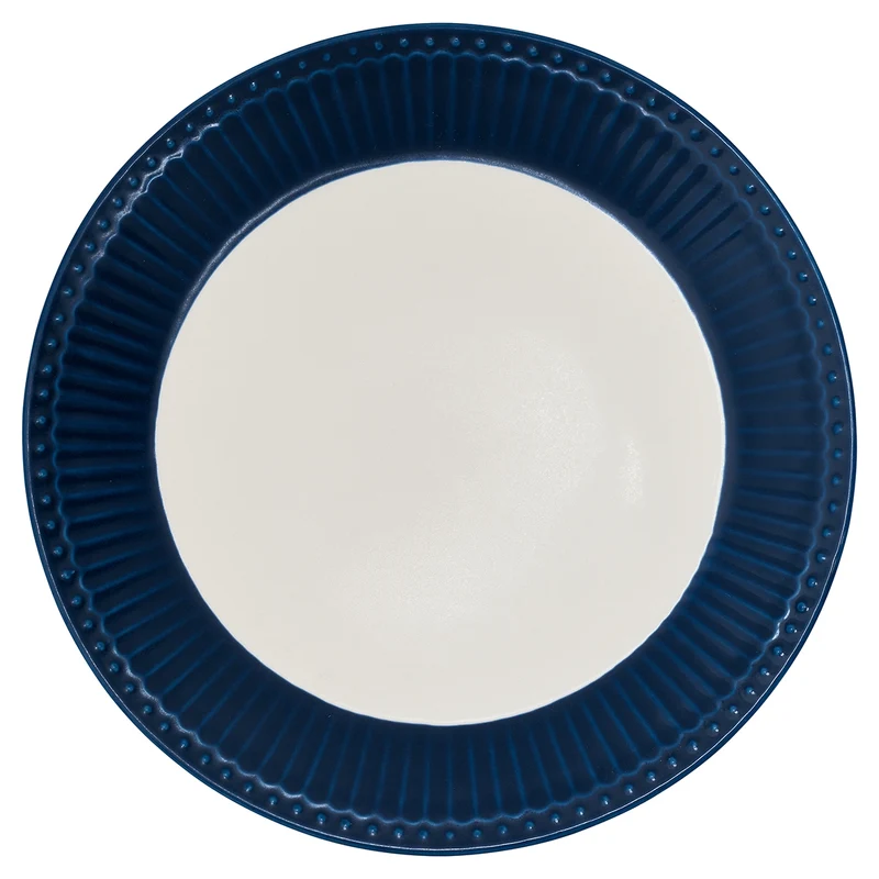 Greengate Alice Frühstücksteller dark blue 23 cm