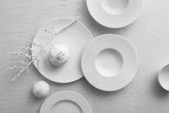 Villeroy & Boch Manufacture Rock blanc Universalteller Coupe