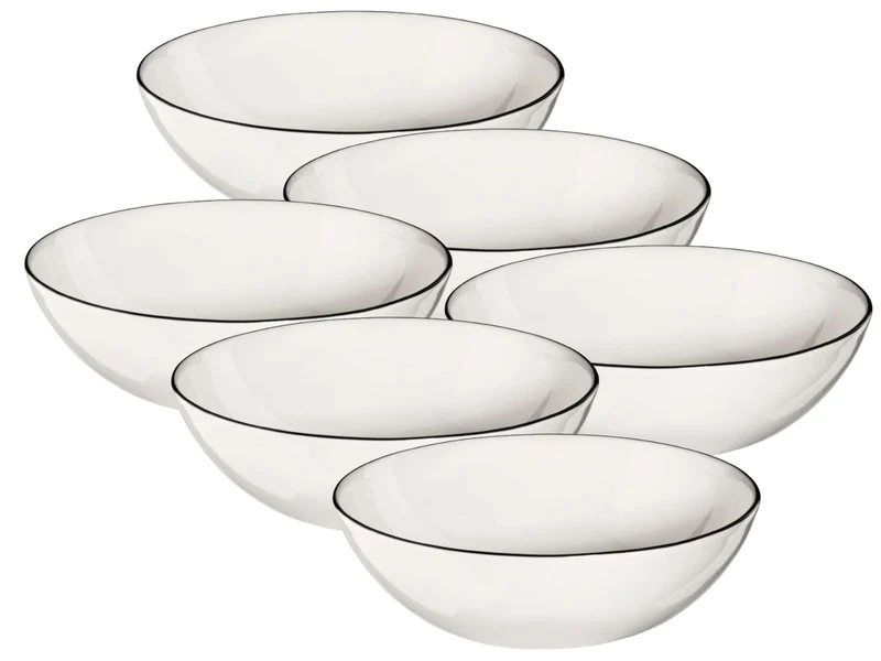 ASA Selection à table ligne noire Schälchen 9cm Set6
