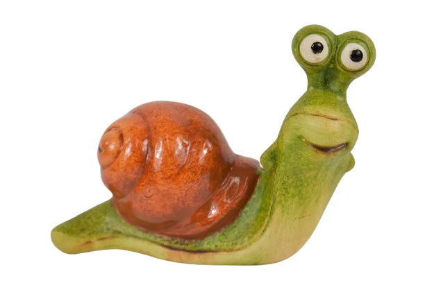SNAIL KERAMIK 12,5X7,5X11H GRÜN