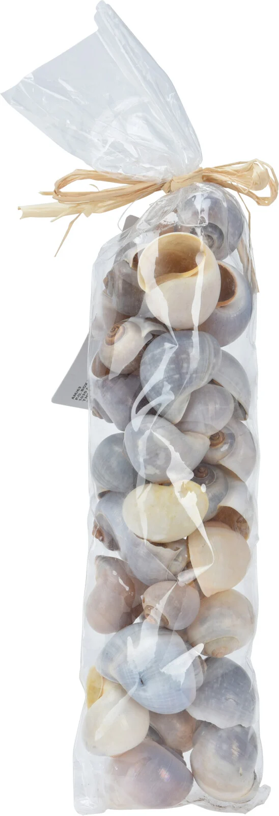 MUSCHELDEKO IM BEUTEL, 6ER-SET, SORTIERT, 35X9X6CM