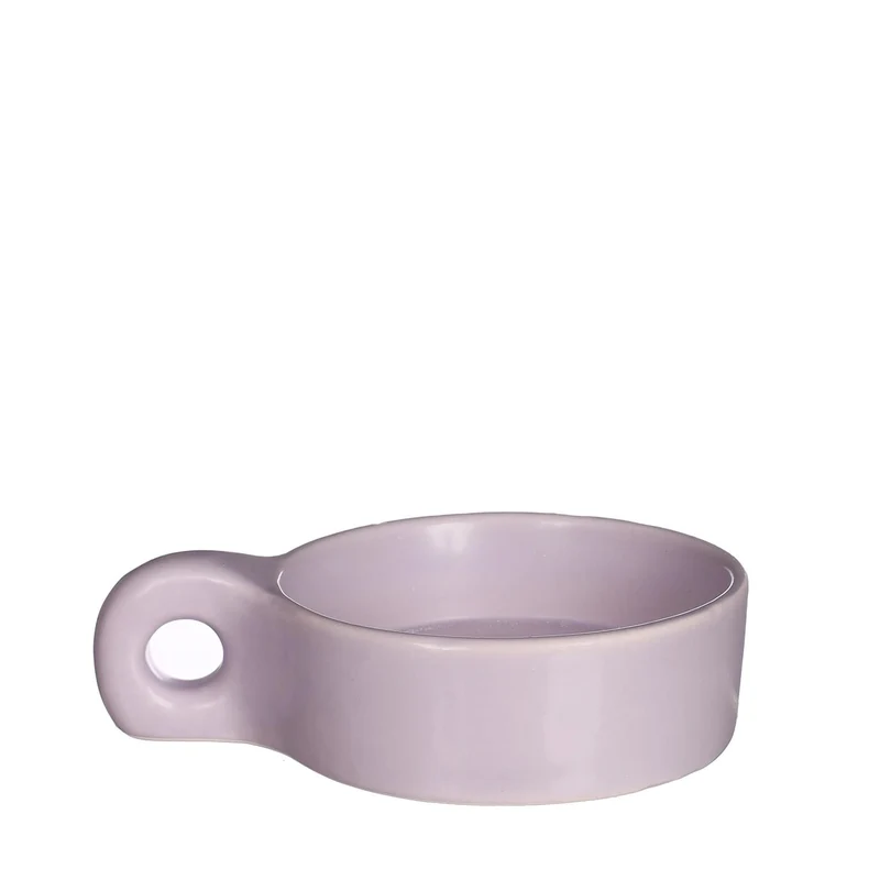 Chubby Kerzenhalter L13,5 x B9,5 x H3,3 cm Lavendel