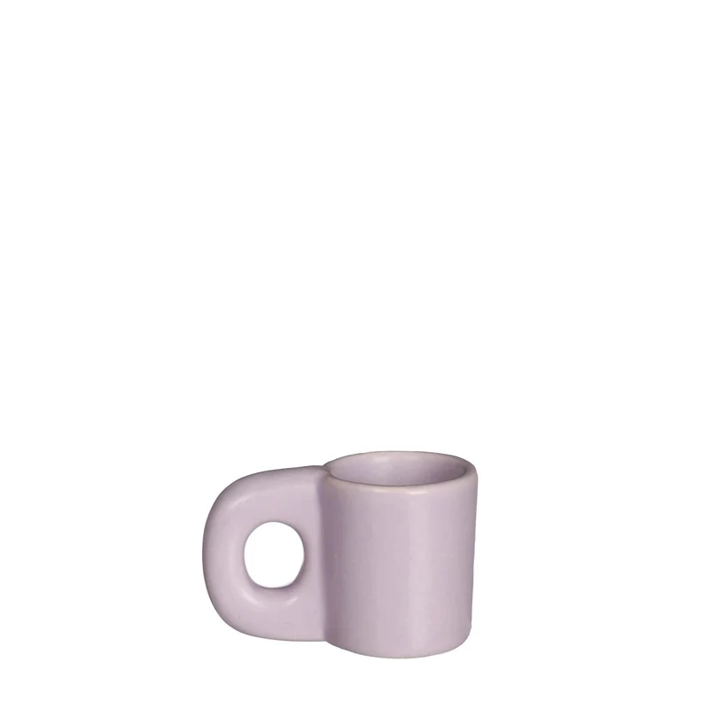 Chubby Kerzenhalter L.6,5xB4xH3,5 cm Lavendel