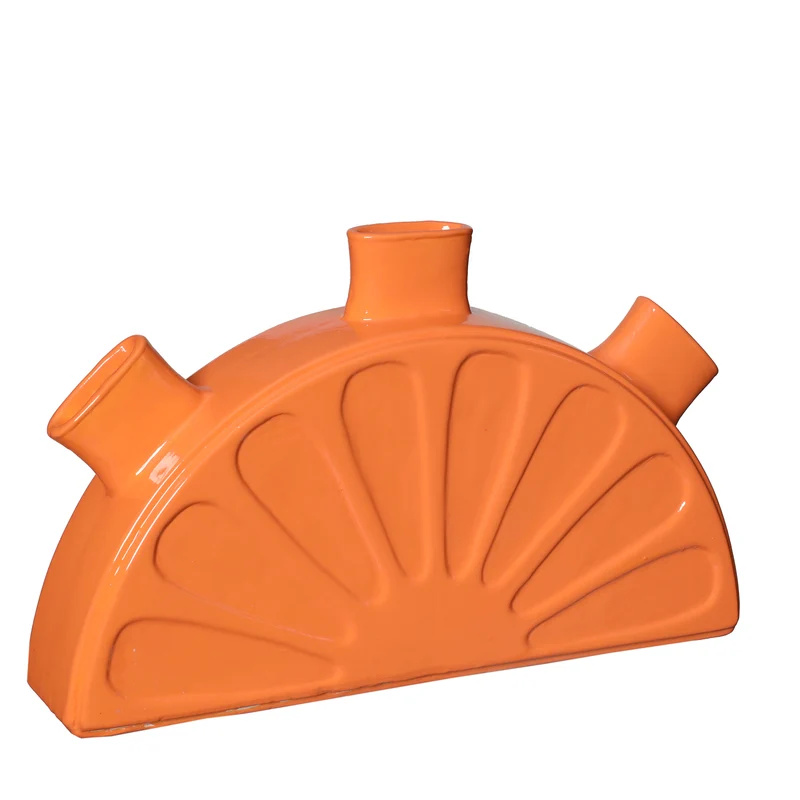 Vase Limon L28xW6xH17cm orange