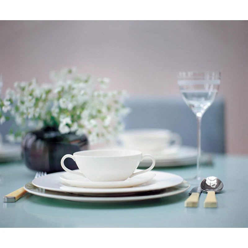 Villeroy & Boch Anmut Suppentasse mit Untertasse 2tlg.