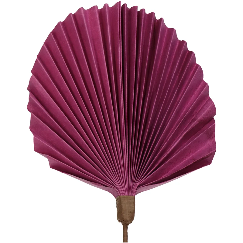Blatt Zweig Papier Rosa 55cm