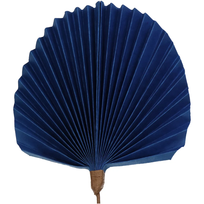 Blatt Zweig Papier Blau 55cm