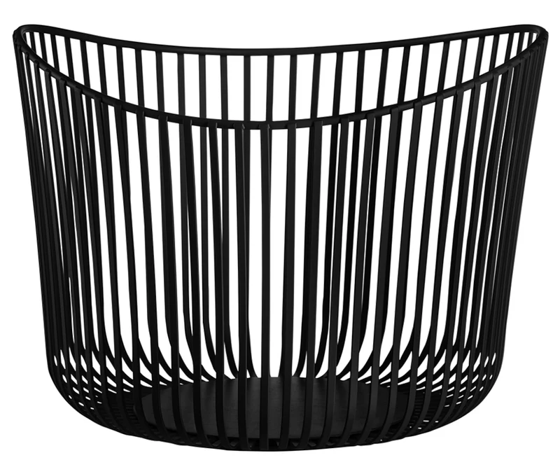 Blomus MODO Aufbewahrungskorb black 31,5 x 23 cm