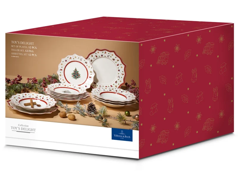 Villeroy & Boch Toy's Delight Teller Set 12tlg.