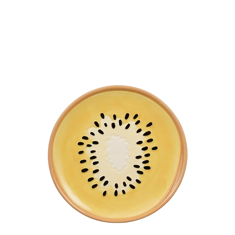 Exotica Frühstücksteller Kiwi hellgrün - H2 x D20,5 cm