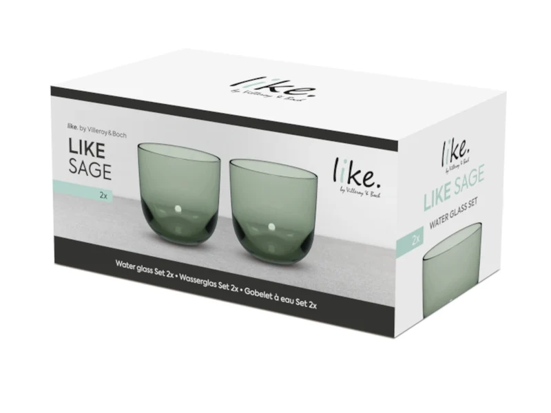 like. by Villeroy & Boch like. by Sage Wasserglas Set 2tlg
