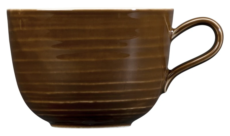 Seltmann Weiden Terra Erdbraun uni Milchkaffeeobertasse 0,38 l