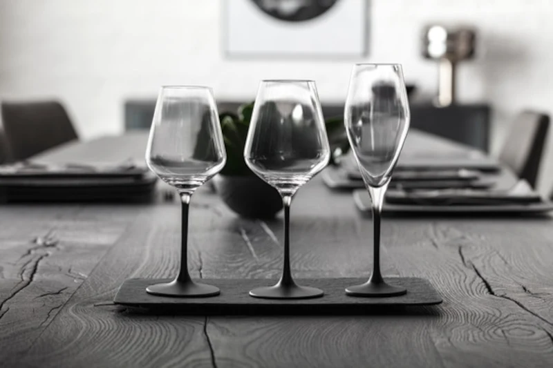 Villeroy & Boch Manufacture Rock Rotweinkelch-Set 4tlg.