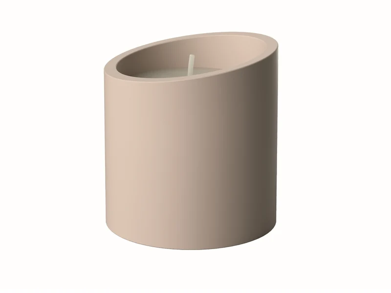 Villeroy & Boch New Moon Home Duftkerze beige Energy 9 cm